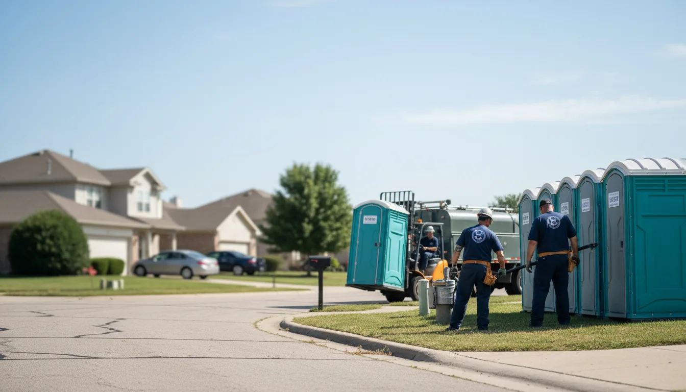 Porta Potty Rental in Hunt, TX near me